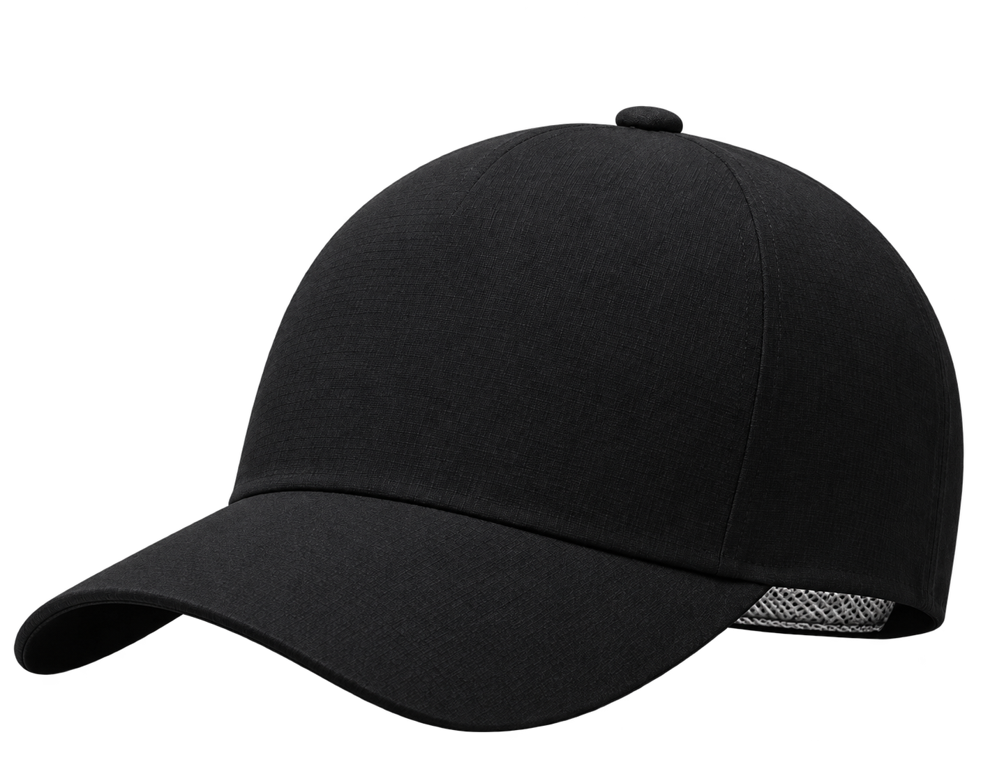 Three-quarter reference view of the black MORX cap